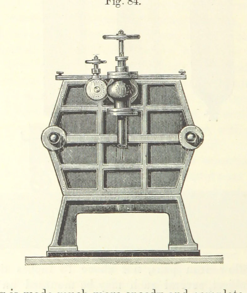 An illustration from Coal-tar and Ammonia. Being the second and enlarged edition of “A treatise on the distillation of Coal-tar and Ammonical Liquor.”, 1887, leaf 318