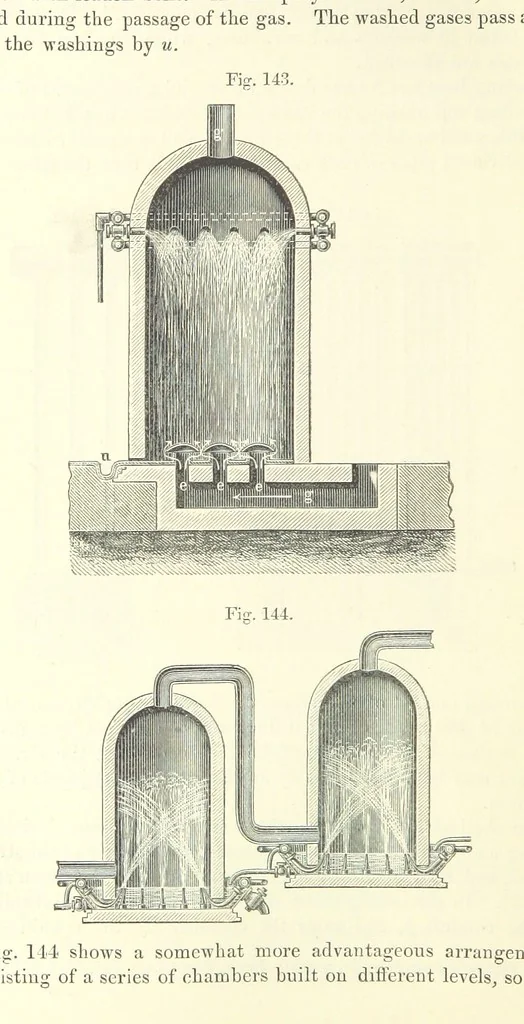 An illustration from Coal-tar and Ammonia. Being the second and enlarged edition of “A treatise on the distillation of Coal-tar and Ammonical Liquor.”, 1887, leaf 582