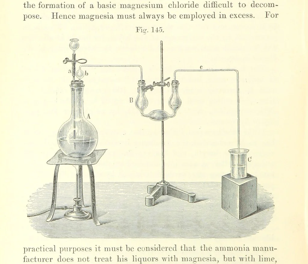 An illustration from Coal-tar and Ammonia. Being the second and enlarged edition of “A treatise on the distillation of Coal-tar and Ammonical Liquor.”, 1887, leaf 594