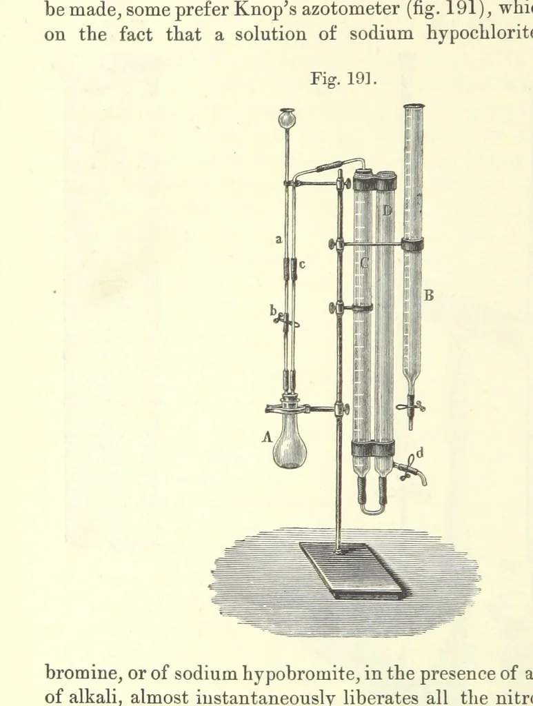 An illustration from Coal-tar and Ammonia. Being the second and enlarged edition of “A treatise on the distillation of Coal-tar and Ammonical Liquor.”, 1887, leaf 726
