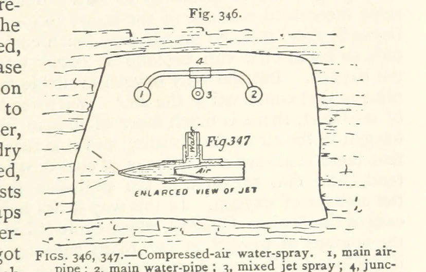 An illustration from Mining. An elementary treatise on the getting of minerals, 1893, leaf 303
