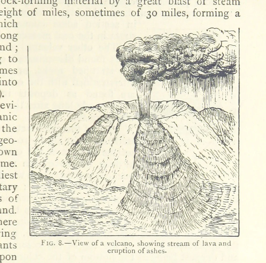 An illustration from Mining. An elementary treatise on the getting of minerals, 1893, leaf 37