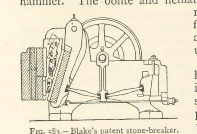 An illustration from Mining. An elementary treatise on the getting of minerals, 1893, leaf 498