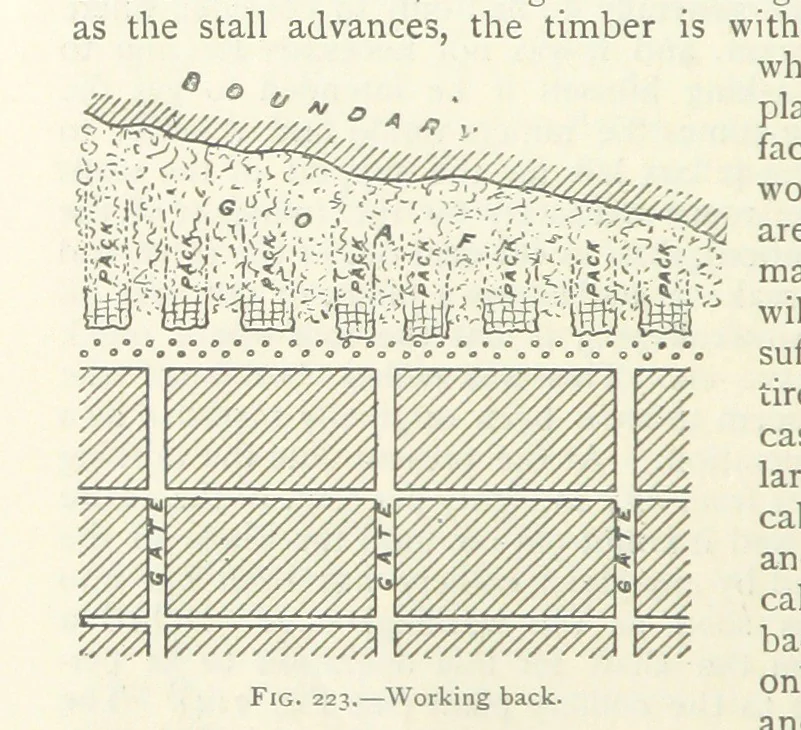 An illustration from Mining ... New edition, 1899, leaf 212