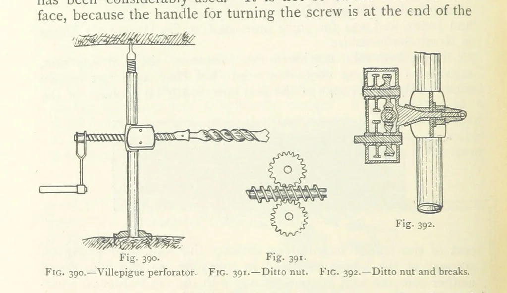 An illustration from Mining ... New edition, 1899, leaf 352
