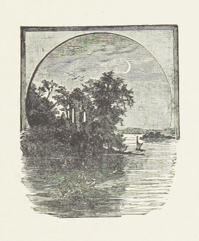 An illustration from Unequally Yoked, 1891, leaf 371