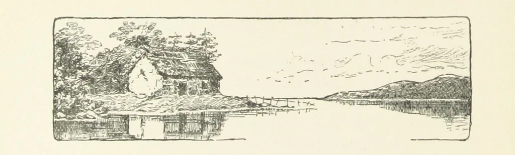 An illustration from Unequally Yoked, 1891, leaf 52