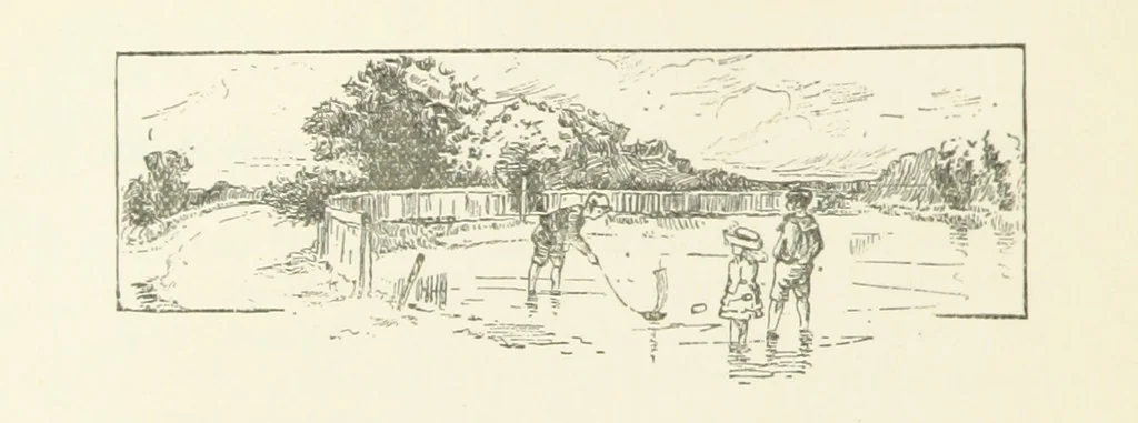 An illustration from Unequally Yoked, 1891, leaf 80