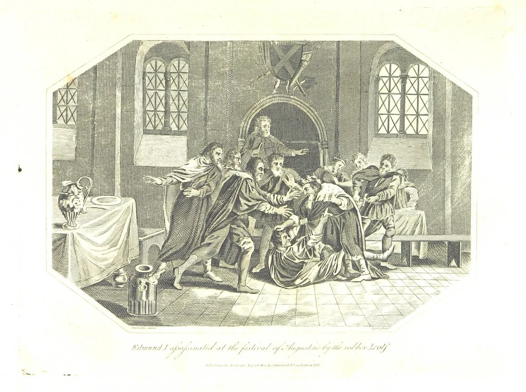 An illustration from The History of England from the earliest dawn of authentic record ... Embellished with ... engravings, 1803, leaf 153