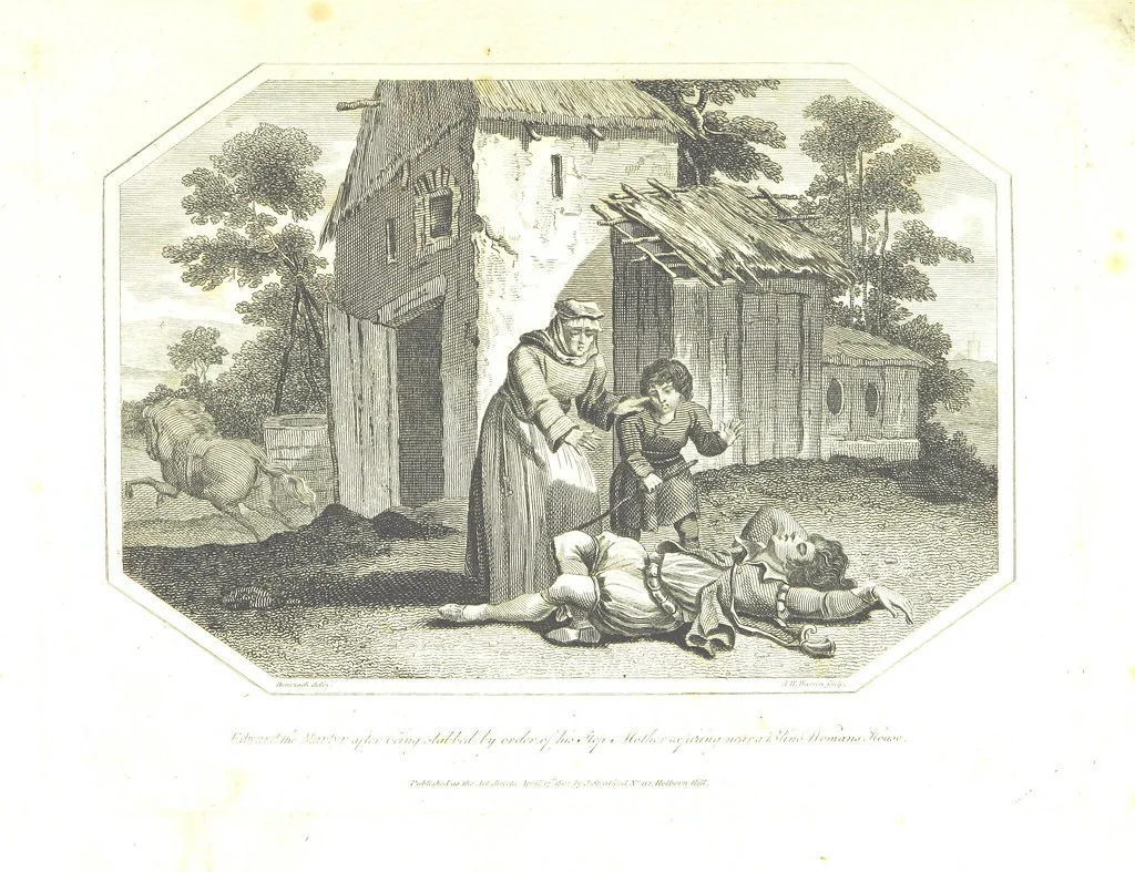 An illustration from The History of England from the earliest dawn of authentic record ... Embellished with ... engravings, 1803, leaf 171