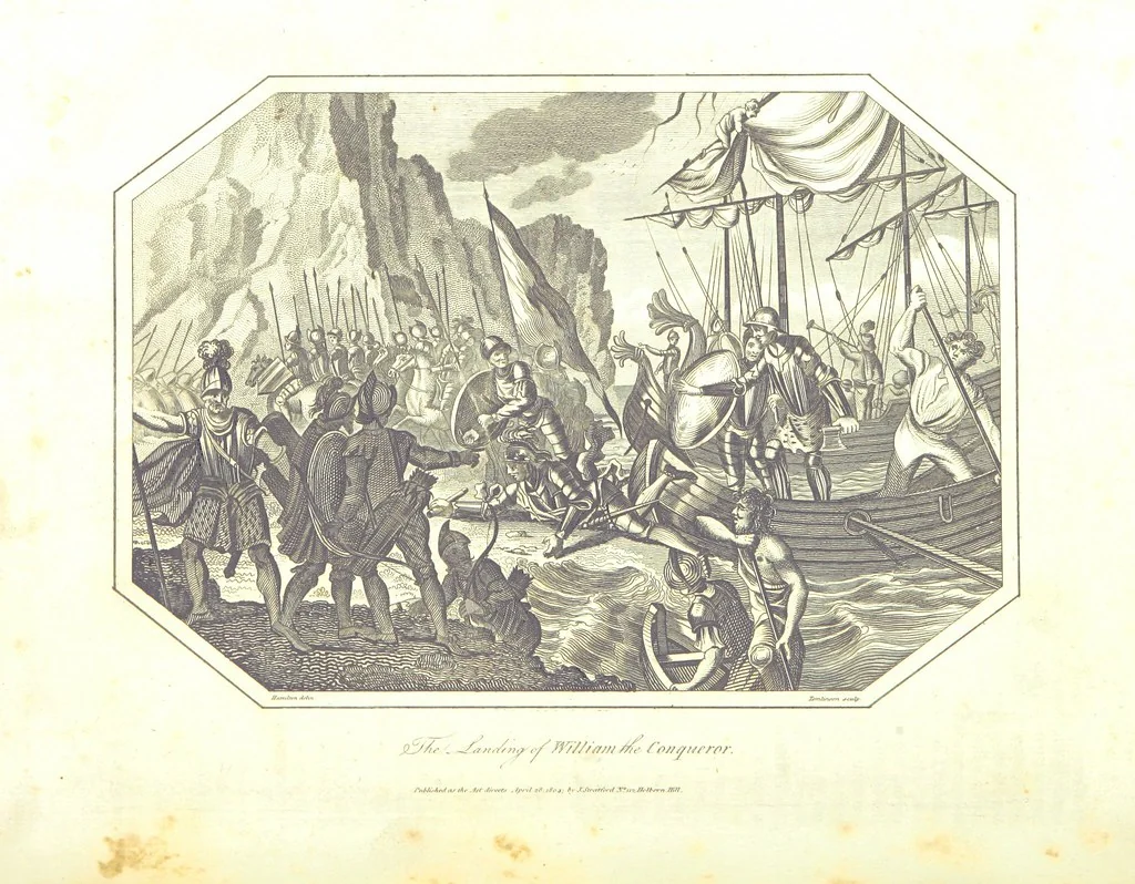 An illustration from The History of England from the earliest dawn of authentic record ... Embellished with ... engravings, 1803, leaf 210