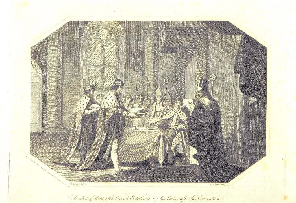 An illustration from The History of England from the earliest dawn of authentic record ... Embellished with ... engravings, 1803, leaf 354