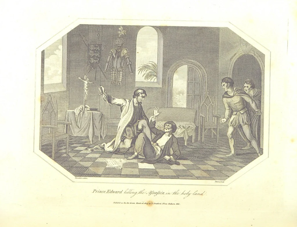 An illustration from The History of England from the earliest dawn of authentic record ... Embellished with ... engravings, 1803, leaf 516