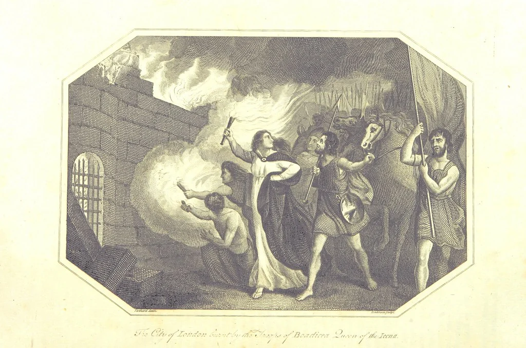 An illustration from The History of England from the earliest dawn of authentic record ... Embellished with ... engravings, 1803, leaf 54