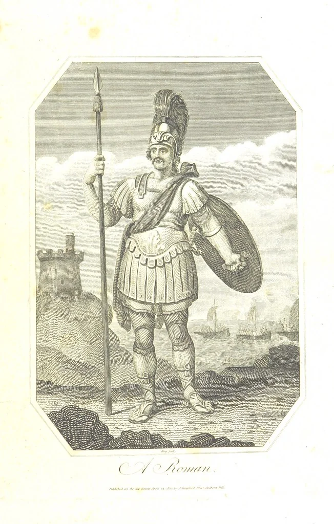 An illustration from The History of England from the earliest dawn of authentic record ... Embellished with ... engravings, 1803, leaf 57