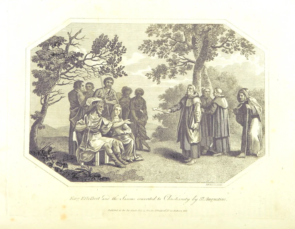 An illustration from The History of England from the earliest dawn of authentic record ... Embellished with ... engravings, 1803, leaf 88