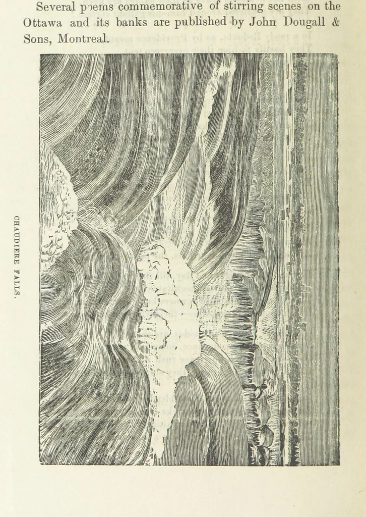 An illustration from Canada; from the lakes to the gulf. ... A compendium of travel ... with ... illustrations, by Captain Mac, 1881, leaf 113