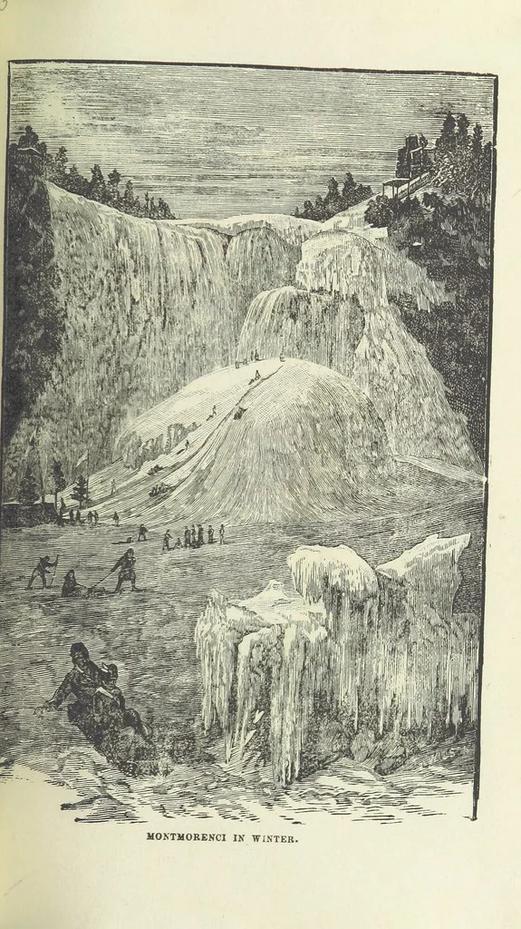 An illustration from Canada; from the lakes to the gulf. ... A compendium of travel ... with ... illustrations, by Captain Mac, 1881, leaf 120