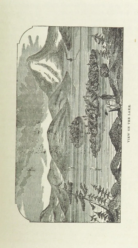 An illustration from Canada; from the lakes to the gulf. ... A compendium of travel ... with ... illustrations, by Captain Mac, 1881, leaf 184