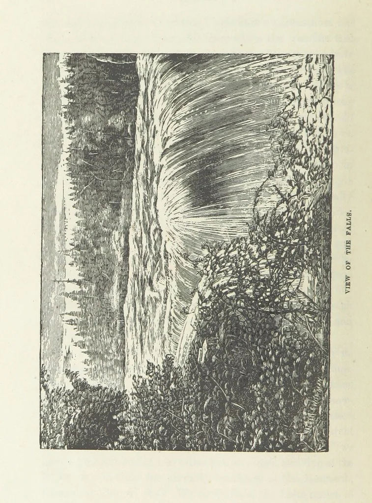 An illustration from Canada; from the lakes to the gulf. ... A compendium of travel ... with ... illustrations, by Captain Mac, 1881, leaf 19