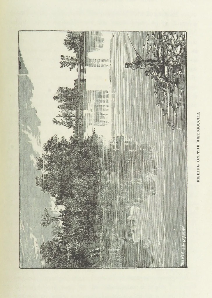 An illustration from Canada; from the lakes to the gulf. ... A compendium of travel ... with ... illustrations, by Captain Mac, 1881, leaf 194
