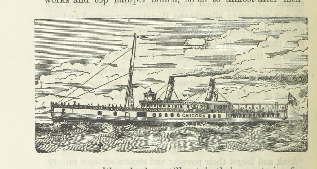 An illustration from Canada; from the lakes to the gulf. ... A compendium of travel ... with ... illustrations, by Captain Mac, 1881, leaf 29