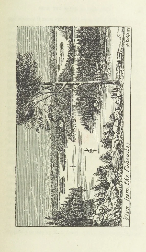 An illustration from Canada; from the lakes to the gulf. ... A compendium of travel ... with ... illustrations, by Captain Mac, 1881, leaf 34