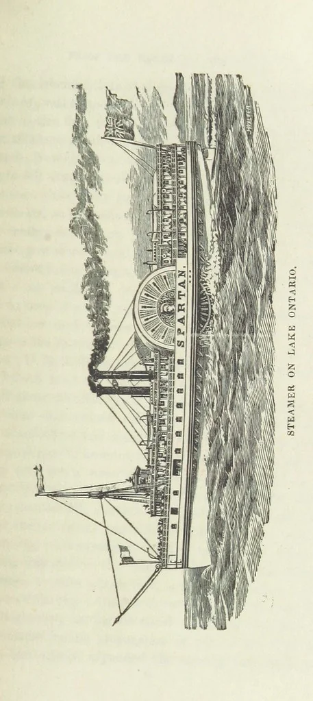 An illustration from Canada; from the lakes to the gulf. ... A compendium of travel ... with ... illustrations, by Captain Mac, 1881, leaf 38