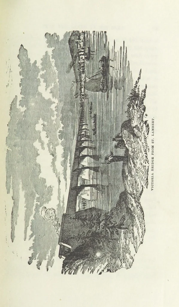 An illustration from Canada; from the lakes to the gulf. ... A compendium of travel ... with ... illustrations, by Captain Mac, 1881, leaf 68