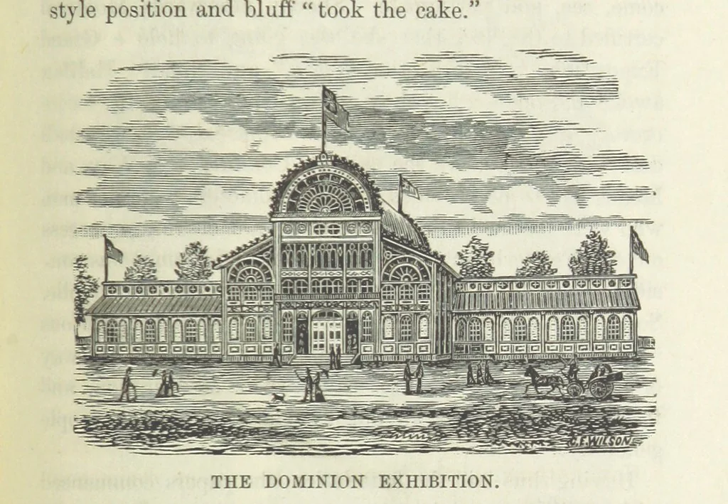 An illustration from Canada; from the lakes to the gulf. ... A compendium of travel ... with ... illustrations, by Captain Mac, 1881, leaf 90