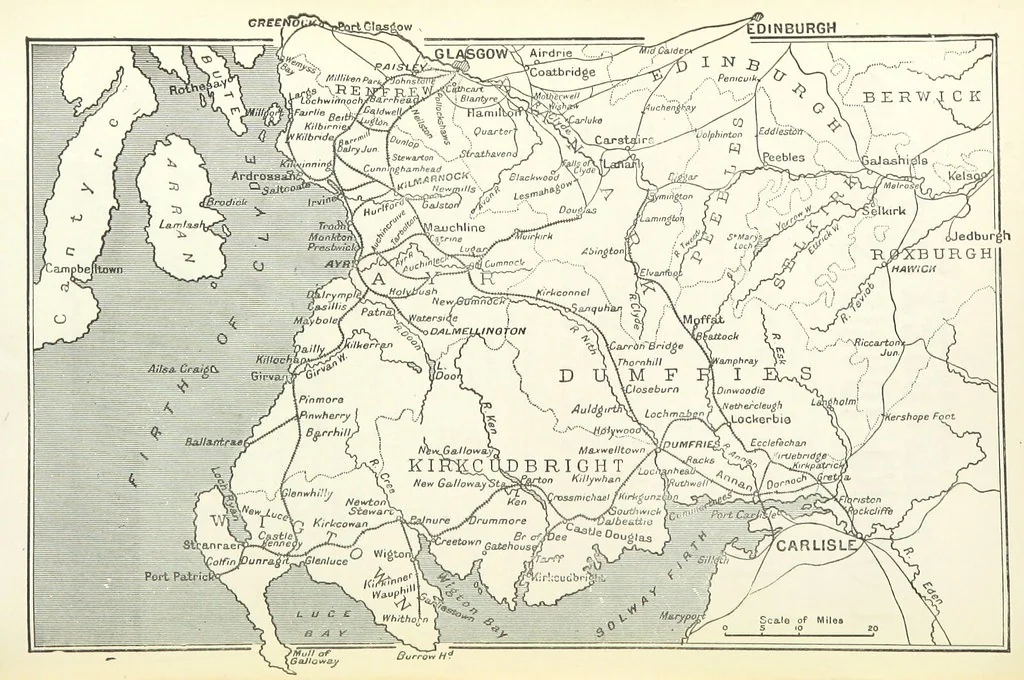 An illustration from Macdonald's Scottish Tourists' Guides. Five volumes in one. Illustrated. Accompanied with ... maps and plans, etc, 1888, leaf 104