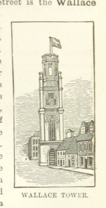 An illustration from Macdonald's Scottish Tourists' Guides. Five volumes in one. Illustrated. Accompanied with ... maps and plans, etc, 1888, leaf 145