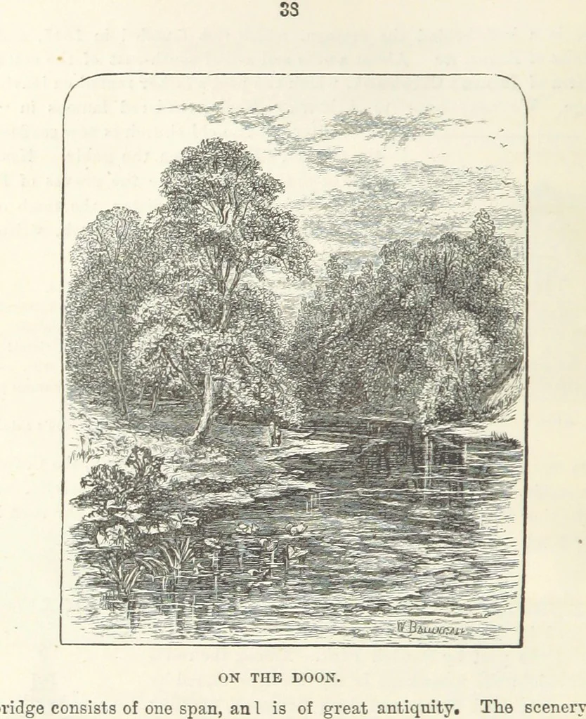 An illustration from Macdonald's Scottish Tourists' Guides. Five volumes in one. Illustrated. Accompanied with ... maps and plans, etc, 1888, leaf 148