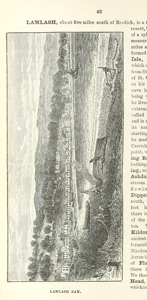 An illustration from Macdonald's Scottish Tourists' Guides. Five volumes in one. Illustrated. Accompanied with ... maps and plans, etc, 1888, leaf 154