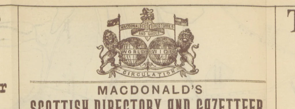An illustration from Macdonald's Scottish Tourists' Guides. Five volumes in one. Illustrated. Accompanied with ... maps and plans, etc, 1888, leaf 16