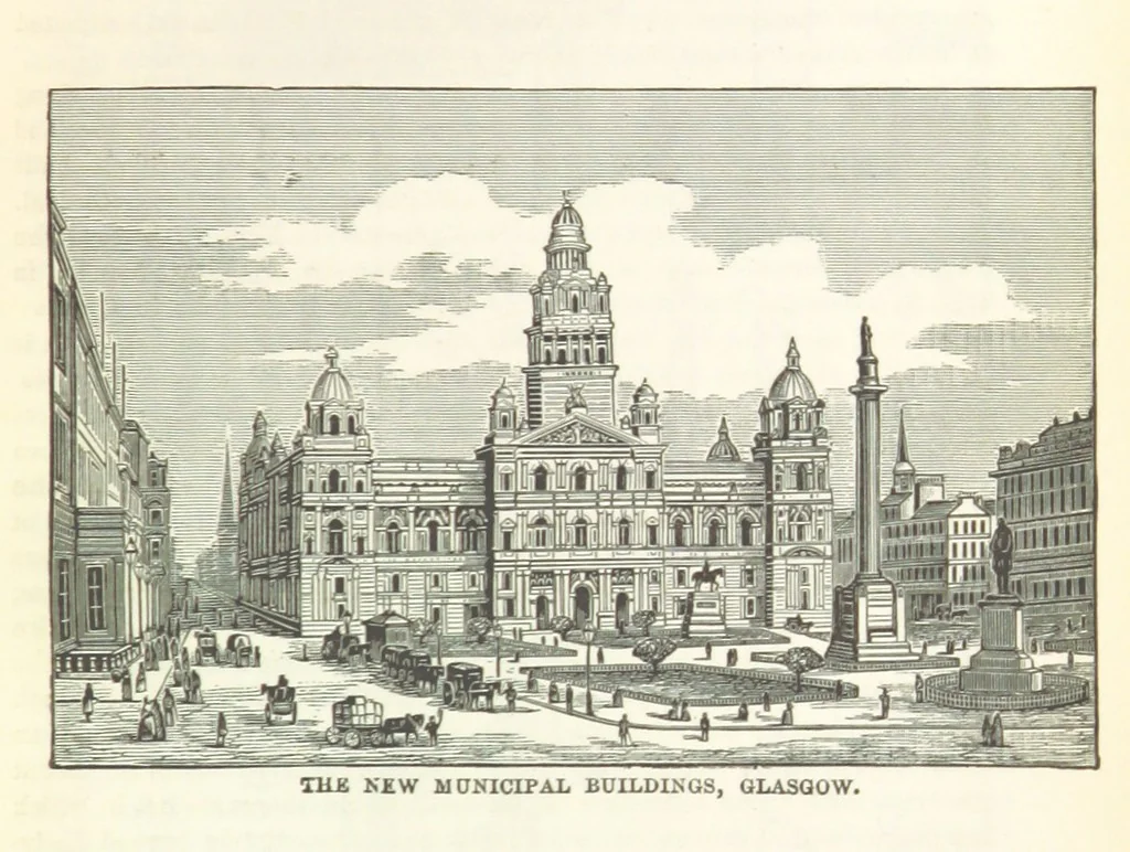 An illustration from Macdonald's Scottish Tourists' Guides. Five volumes in one. Illustrated. Accompanied with ... maps and plans, etc, 1888, leaf 175