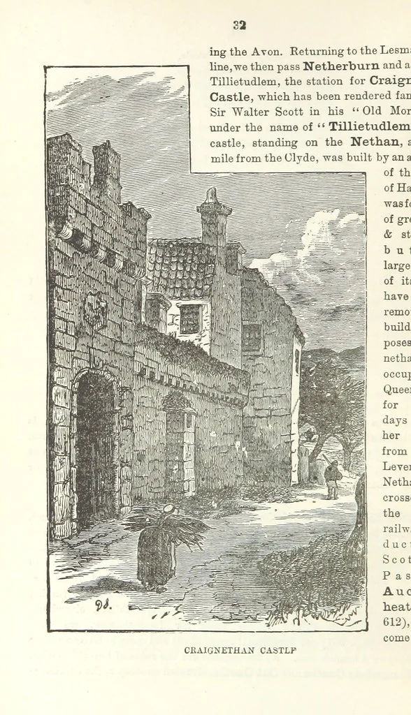 An illustration from Macdonald's Scottish Tourists' Guides. Five volumes in one. Illustrated. Accompanied with ... maps and plans, etc, 1888, leaf 206