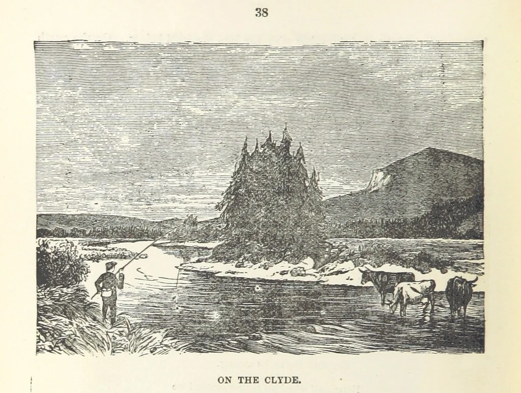 An illustration from Macdonald's Scottish Tourists' Guides. Five volumes in one. Illustrated. Accompanied with ... maps and plans, etc, 1888, leaf 212