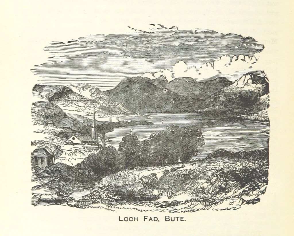 An illustration from Macdonald's Scottish Tourists' Guides. Five volumes in one. Illustrated. Accompanied with ... maps and plans, etc, 1888, leaf 232