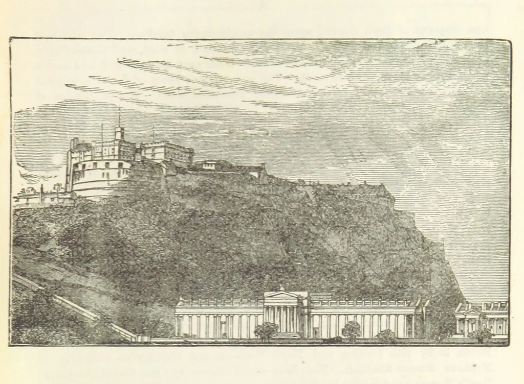 An illustration from Macdonald's Scottish Tourists' Guides. Five volumes in one. Illustrated. Accompanied with ... maps and plans, etc, 1888, leaf 27