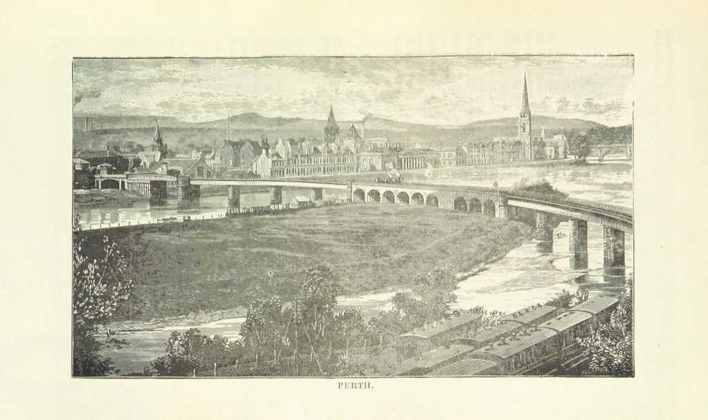 An illustration from Macdonald's Scottish Tourists' Guides. Five volumes in one. Illustrated. Accompanied with ... maps and plans, etc, 1888, leaf 283