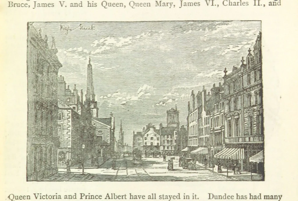 An illustration from Macdonald's Scottish Tourists' Guides. Five volumes in one. Illustrated. Accompanied with ... maps and plans, etc, 1888, leaf 291