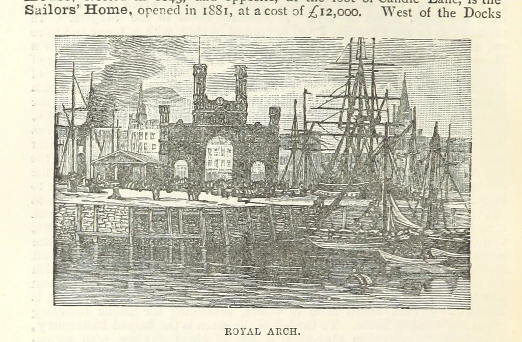 An illustration from Macdonald's Scottish Tourists' Guides. Five volumes in one. Illustrated. Accompanied with ... maps and plans, etc, 1888, leaf 294