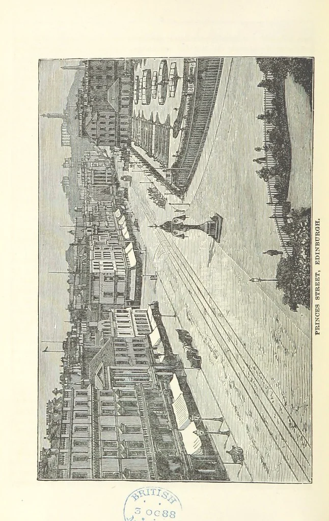 An illustration from Macdonald's Scottish Tourists' Guides. Five volumes in one. Illustrated. Accompanied with ... maps and plans, etc, 1888, leaf 30