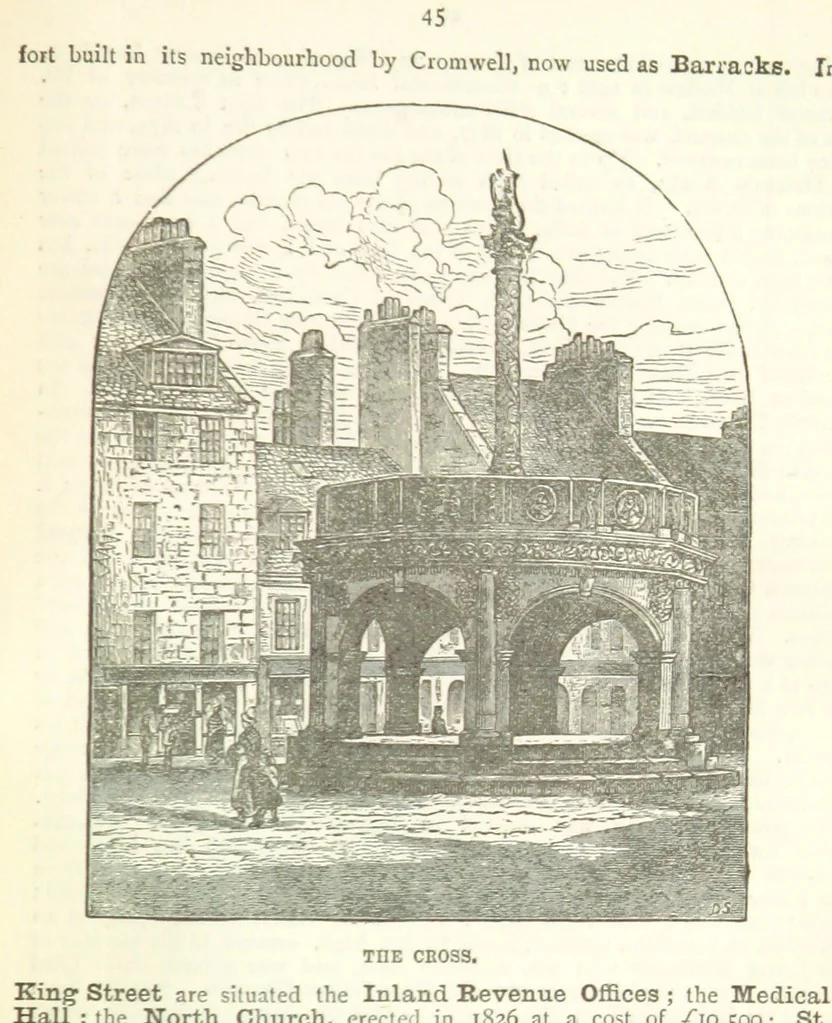 An illustration from Macdonald's Scottish Tourists' Guides. Five volumes in one. Illustrated. Accompanied with ... maps and plans, etc, 1888, leaf 307