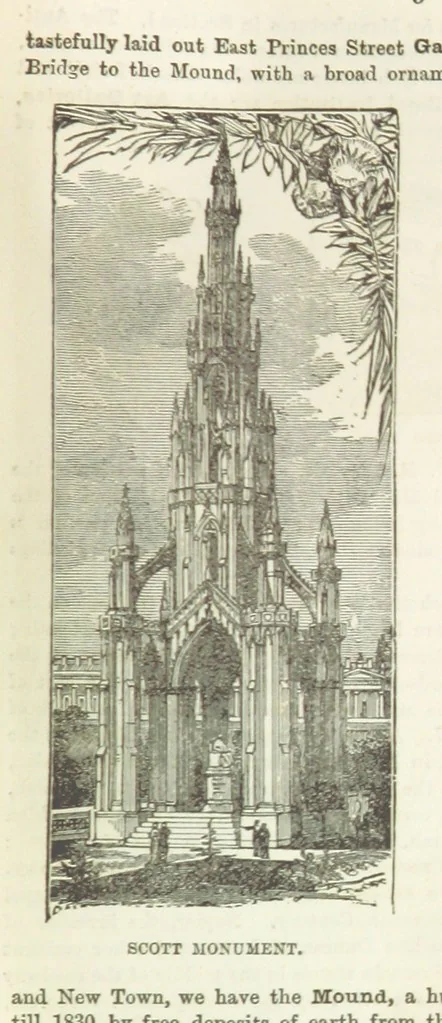 An illustration from Macdonald's Scottish Tourists' Guides. Five volumes in one. Illustrated. Accompanied with ... maps and plans, etc, 1888, leaf 31