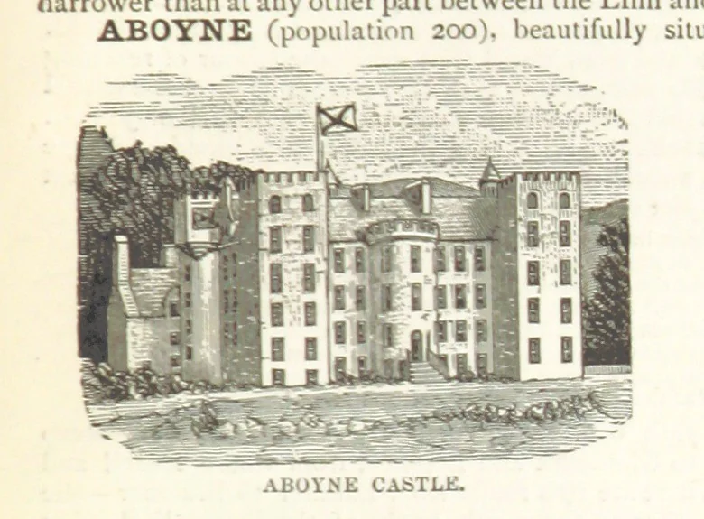 An illustration from Macdonald's Scottish Tourists' Guides. Five volumes in one. Illustrated. Accompanied with ... maps and plans, etc, 1888, leaf 313
