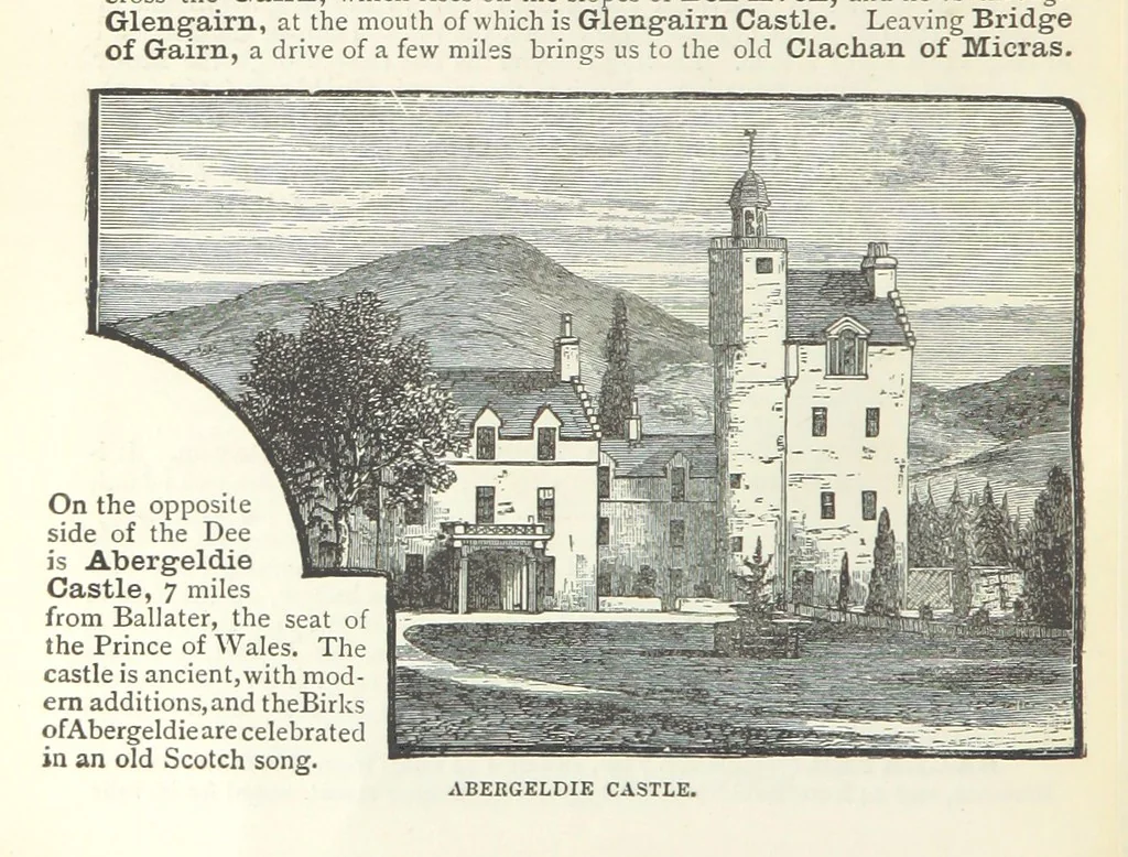 An illustration from Macdonald's Scottish Tourists' Guides. Five volumes in one. Illustrated. Accompanied with ... maps and plans, etc, 1888, leaf 314