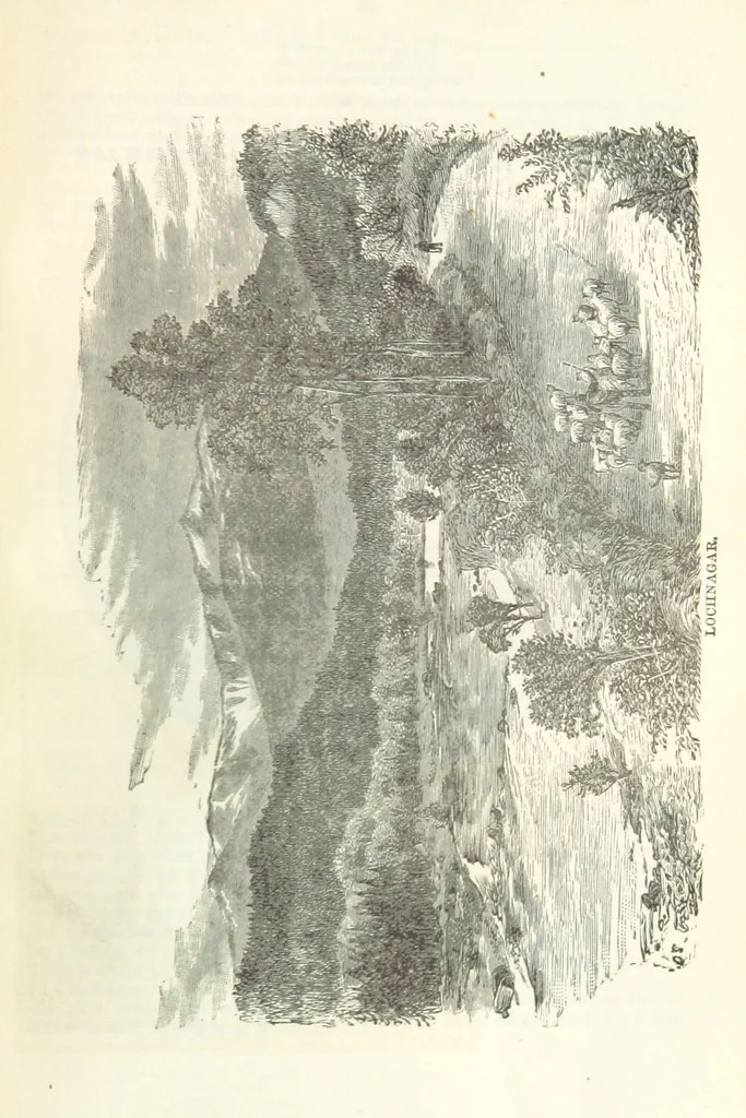An illustration from Macdonald's Scottish Tourists' Guides. Five volumes in one. Illustrated. Accompanied with ... maps and plans, etc, 1888, leaf 315