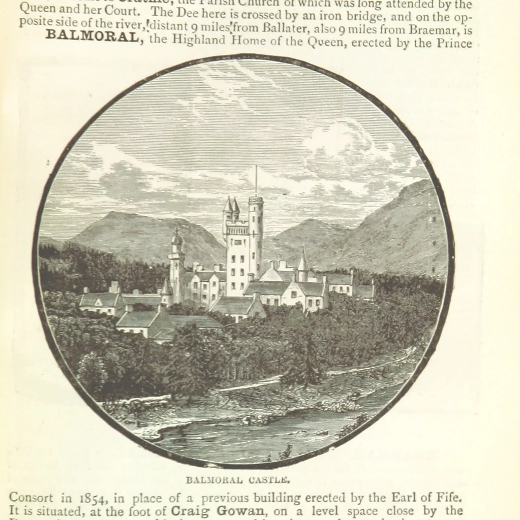 An illustration from Macdonald's Scottish Tourists' Guides. Five volumes in one. Illustrated. Accompanied with ... maps and plans, etc, 1888, leaf 317